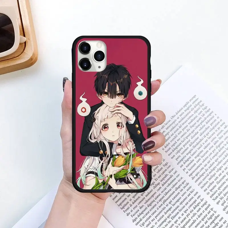

Hanako kun anime Phone Case for iPhone 11 12 pro XS MAX 8 7 6 6S Plus X 5S SE 2020 XR Luxury brand shell funda coque