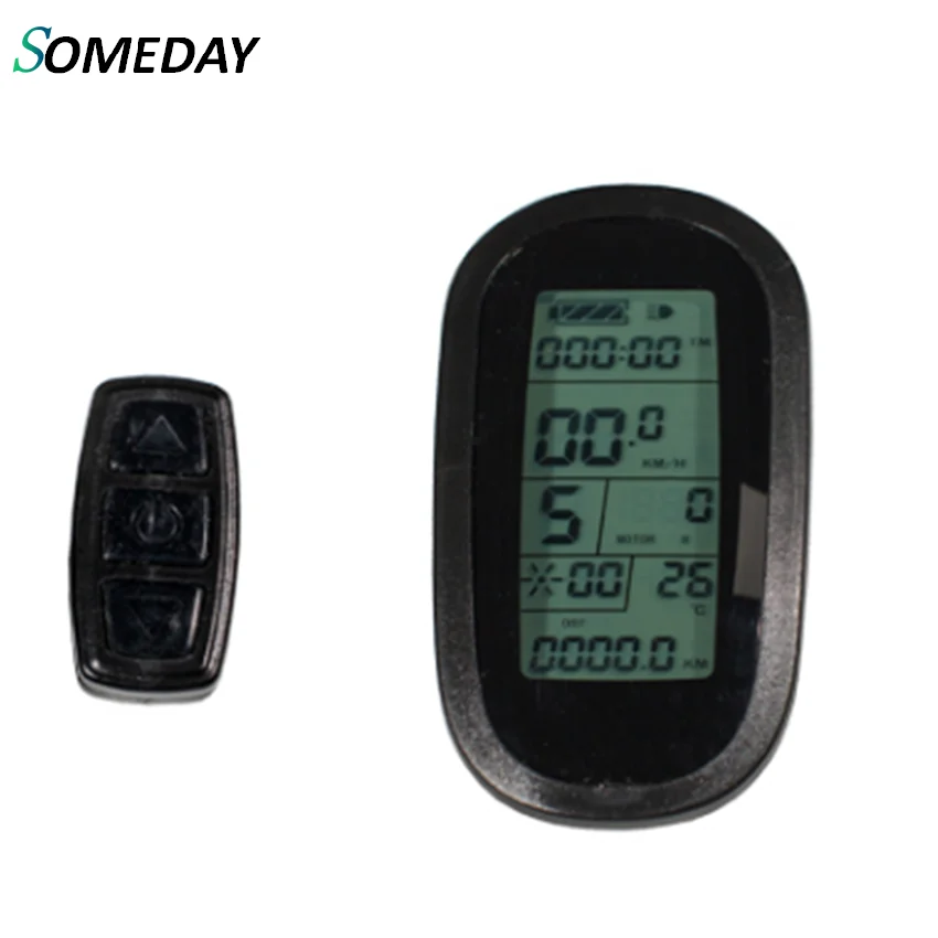 Ebike 24 в 36 в 48 в интеллектуальный KT lcd 6 kt lcd 6 Панель управления дисплей Запчасти для электровелосипеда
