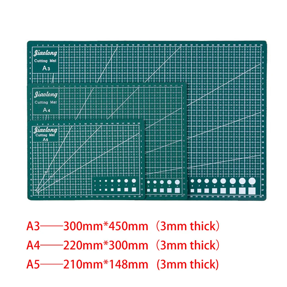 

SMVAUON A5 color backing plate A4 cutting board cutting carving board carving backing board 220mm * 300mm (thickness 3mm)