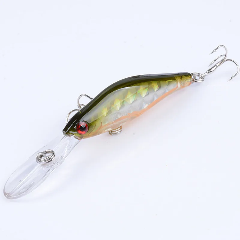 1 шт. похожая на настоящую Лазерная гольян приманки длинная губа жесткая