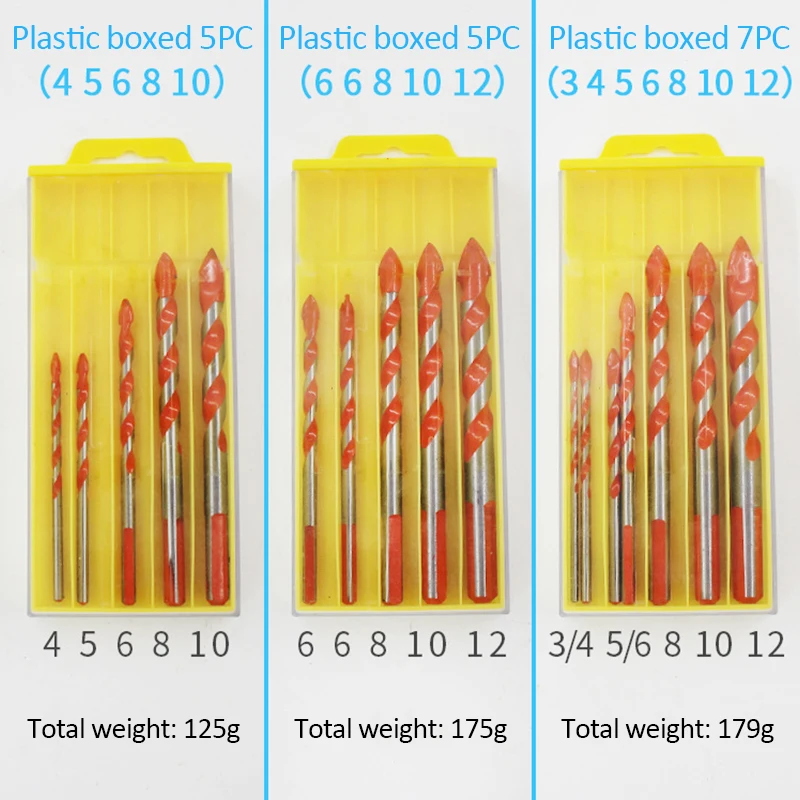 Pro 4-12 мм с резьбой Треугольники Вольфрам стальная настенная плитка бетона под