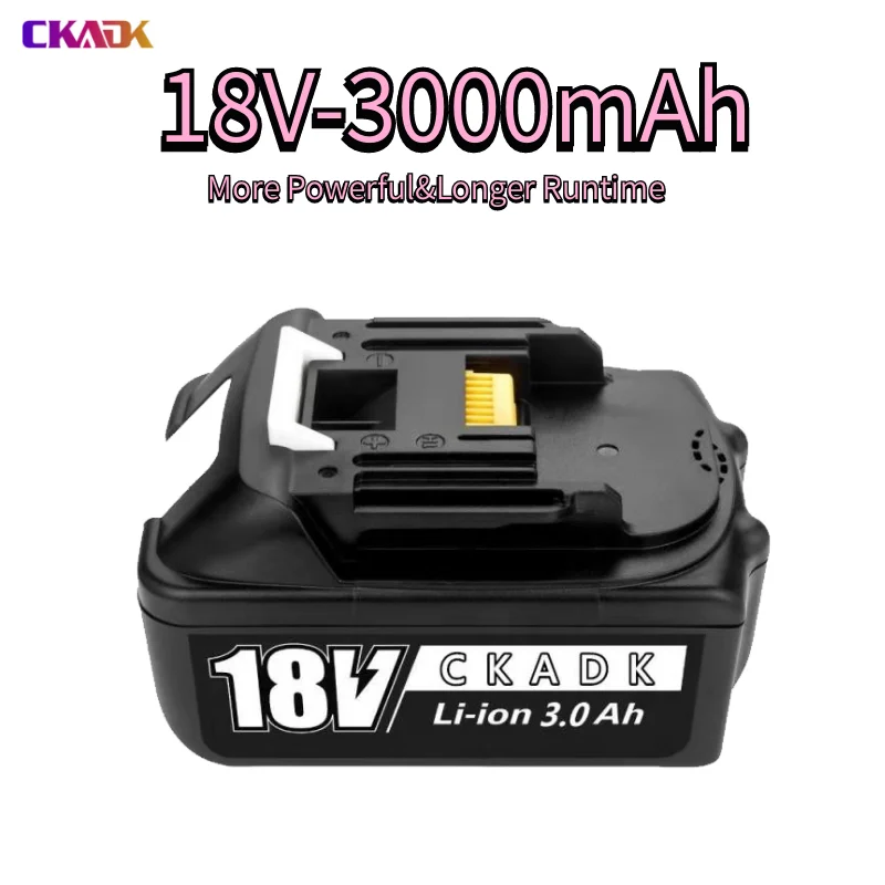С Зарядное устройство BL1860 Перезаряжаемые Batteries18V 6000 мА/ч литий ионный аккумулятор