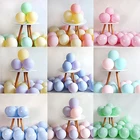 10 шт., 12-дюймовые пастельные круглые свадебные украшения для детского дня рождения