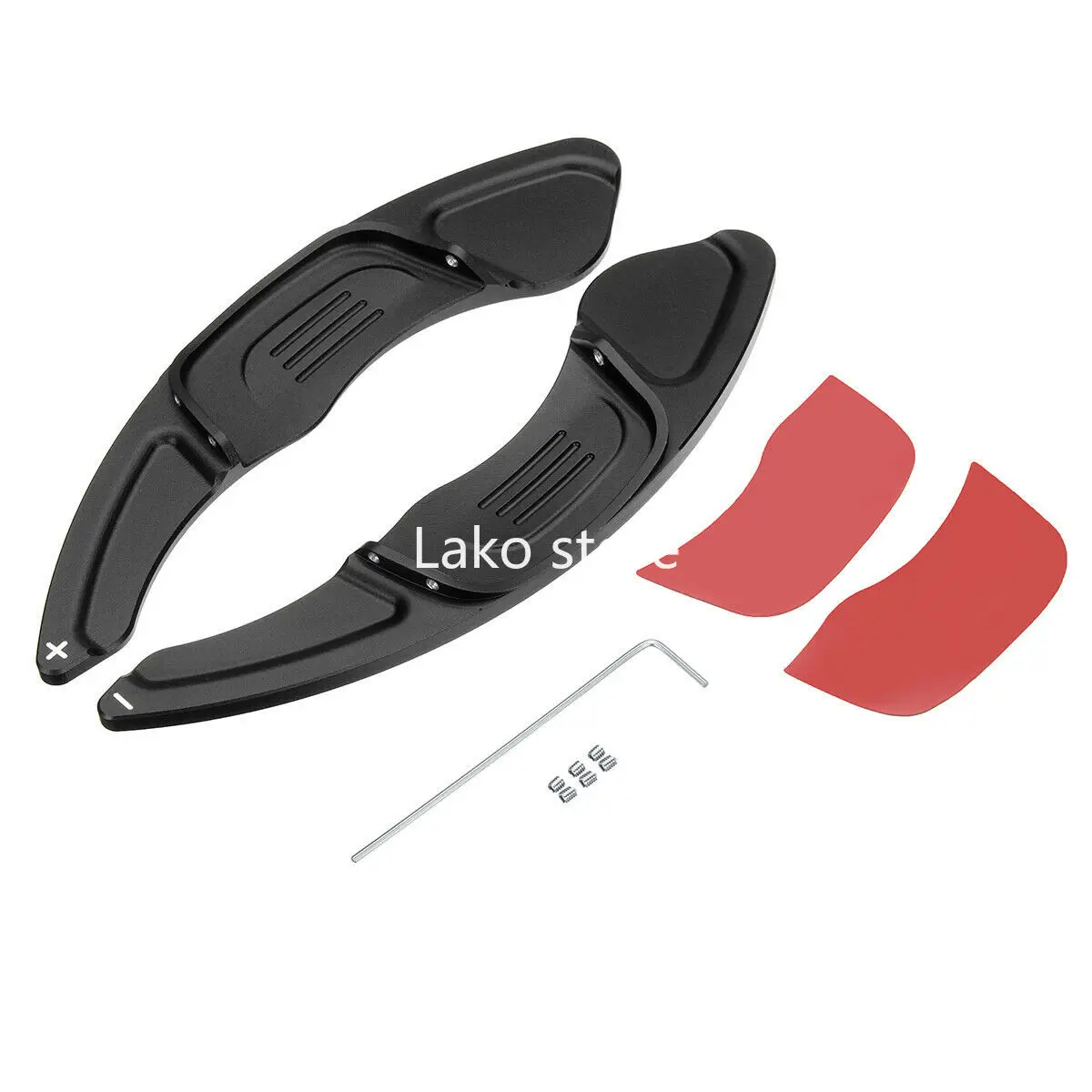 

2pcs Aluminium Alloy Interior Decoration Car Automobile Steering Wheel Shift Paddle for VOLKSWAGEN VW GOLF 7 Scirocco POLO GTI