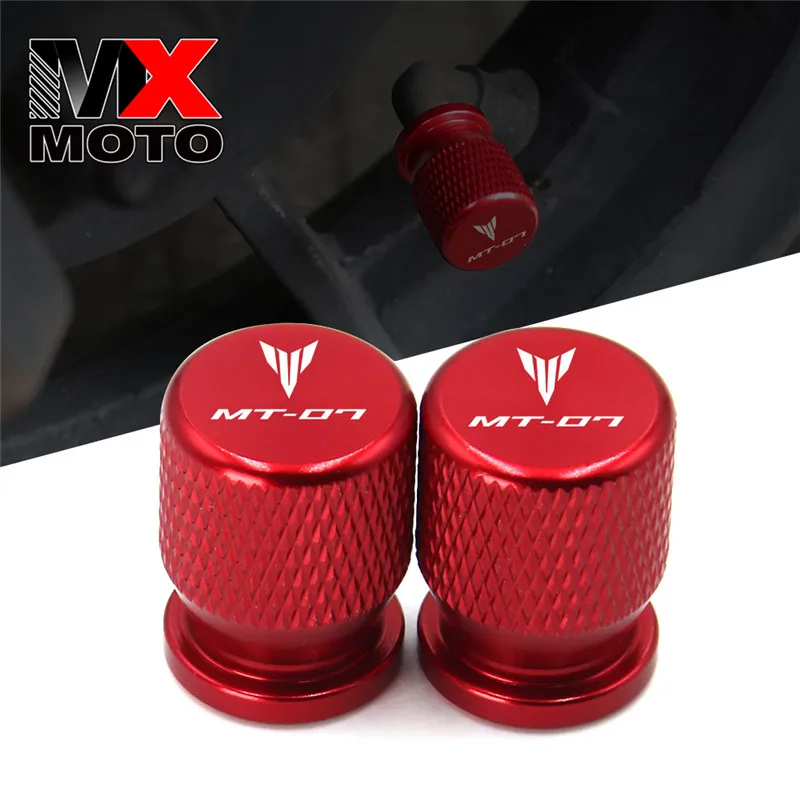 

Motorcycle valve cover suitable for Yamaha MT-07 CNC aluminum alloy tire valve cover High quality 2015 2016 2018 2019 2020 2021