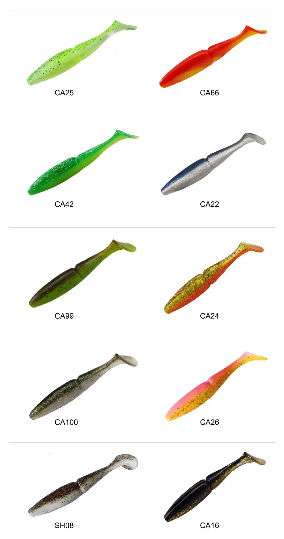 ESFISHING качество приманки Easy Shiner от Шад 100 мм 125 мм 155 мм 200 мм Pesca рыбалка мягкие воблеры, силиконовые приманки воблеры Leurre Souple