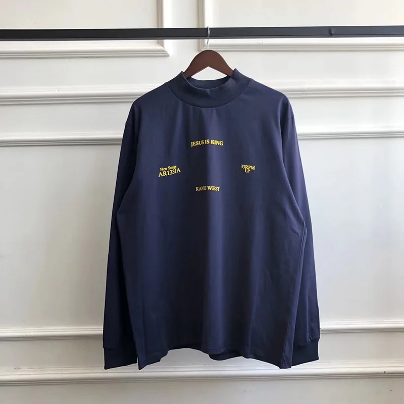 Женская водолазка в стиле хип хоп свободного покроя|Мужские футболки| |