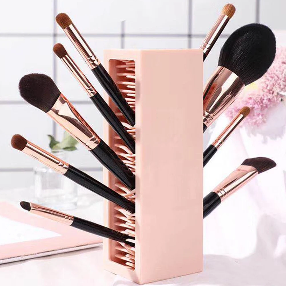 

Portable Practical Stands Travel Large Capacity Cosmetic Case Makeup Organizer Brush Lipstick Display Storage Drawer Desktop