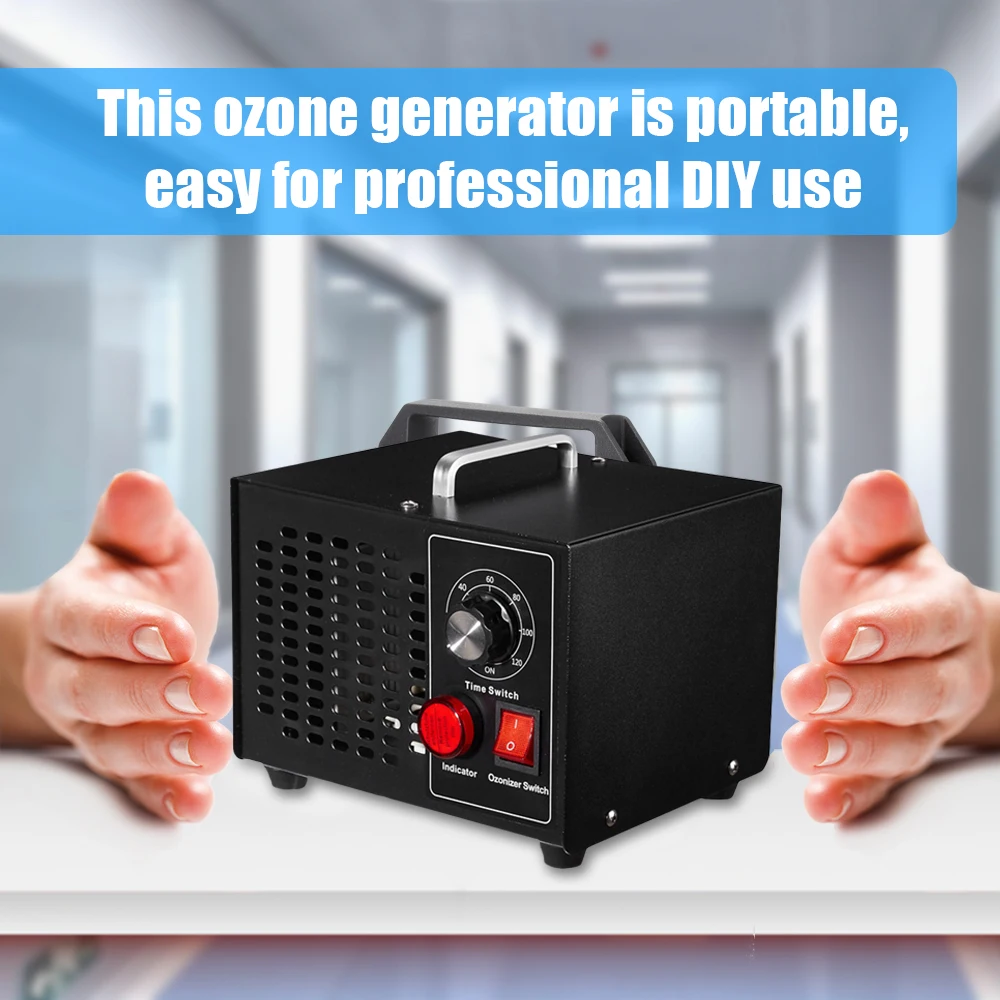 3500mg/h Portable Ozonator Zone Produce Machine Ozone Generator Air Filter Purifier Fan For Home Office Formaldehyde Remove | Инструменты