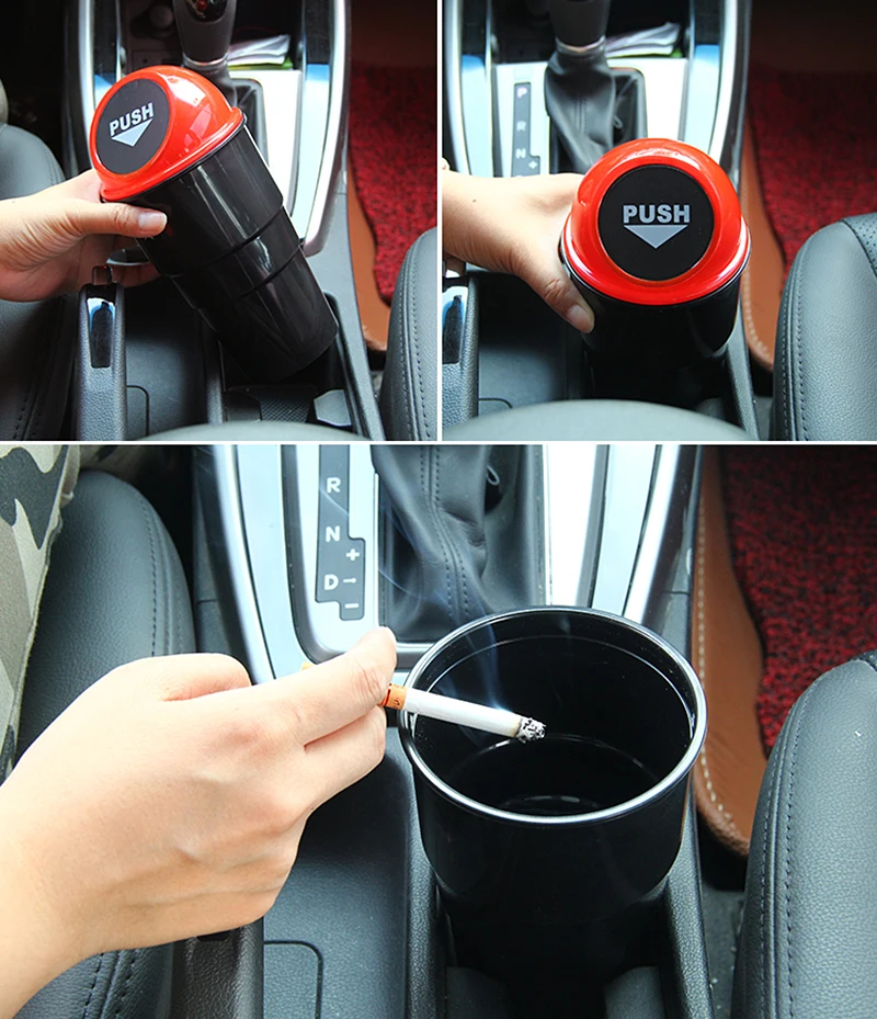 Car Trash Bin Dust Storage Holder garbage Can Convenient Practical Portable Rubbish Collector | Автомобили и мотоциклы