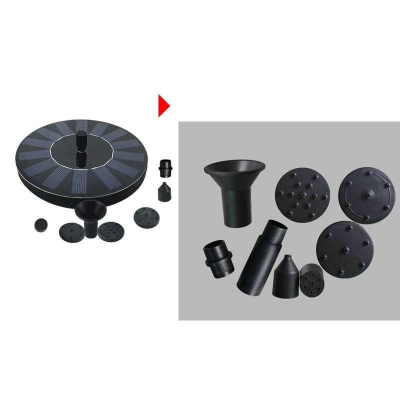 Водяной фонтан на солнечной энергии Бесщеточный насос плавающий для украшения