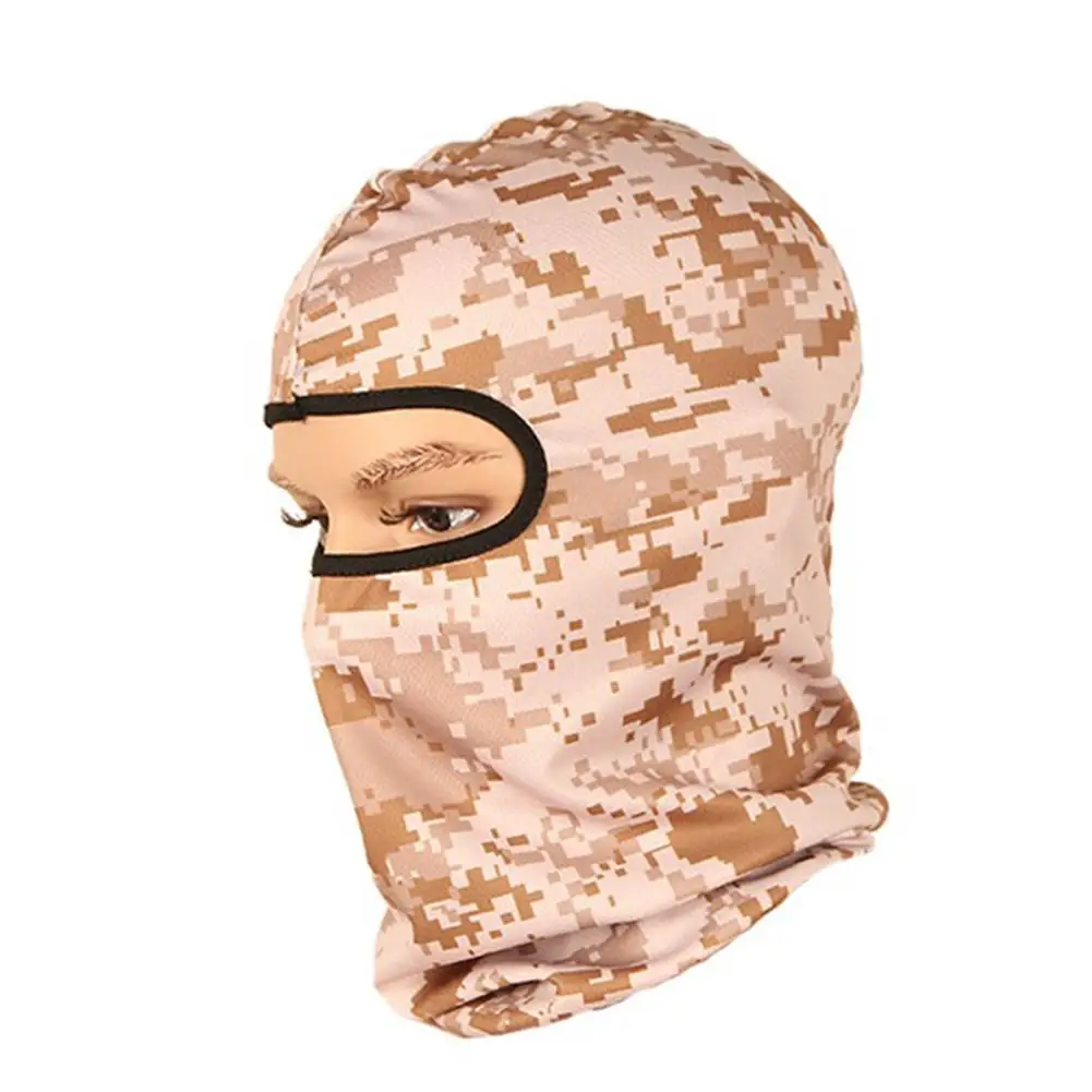 

Outdoor Motorcycle Cycling Windproof Dust-proof Sunscreen Thin Breathable Tactical Mask CS Race 3D Cutting Face Mask