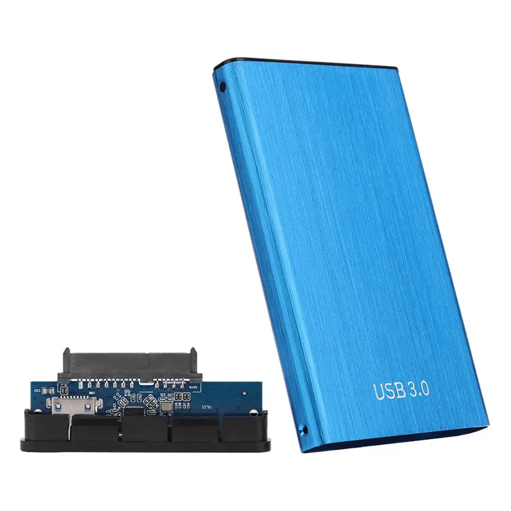 2.5 Inch Hdd Ssd Case Sata Naar Usb 3.0 2.0 Adapter Gratis 5 6 Gbps Box Harde Schijf Behuizing Ondersteuning 2 Tb Voo | Электроника
