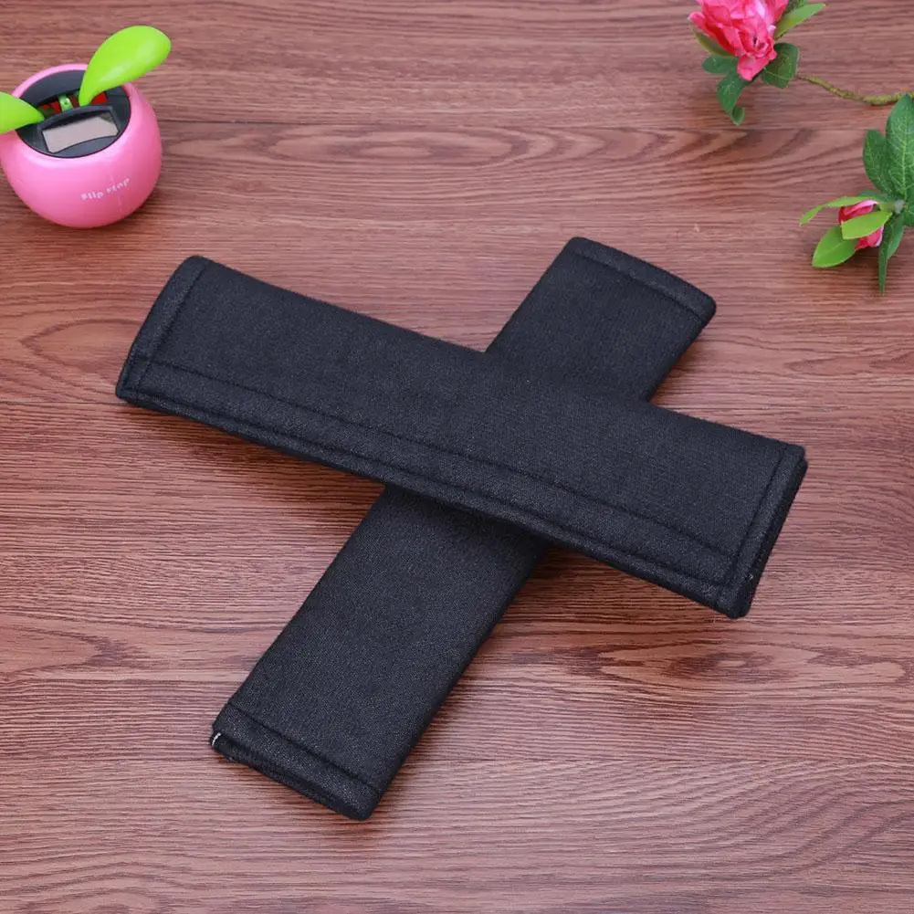 

2pcs Universal Car Seat Shoulder Strap Pad Cushion Cover Car Protector Seatbelt Cover For Kids Car Interior Accessories Interior