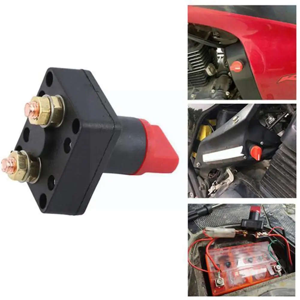 

1pcs Car main battery switch Automobile power disconnection knob Power Rotary car Switch Parts Cut Off refit Car Switch Mai F8I6