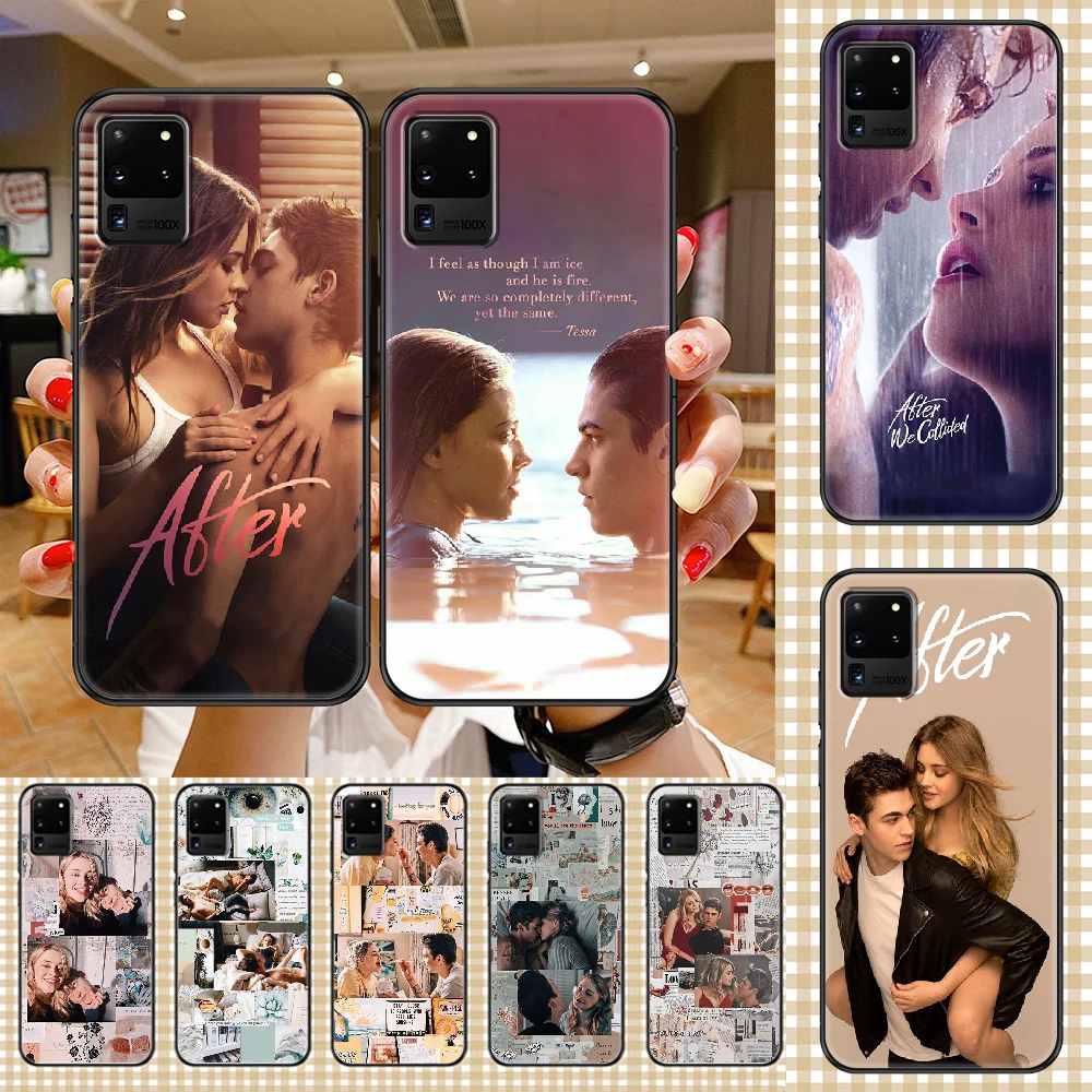 Чехол для Samsung Galaxy Note 4 8 9 10 20 S8 S9 S10 S10E S20 Plus UITRA Ultra black tpu funda silicone coque | Мобильные
