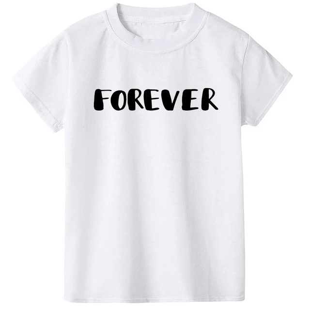 Футболка с короткими рукавами для детей и старшего возраста|Тройники| |