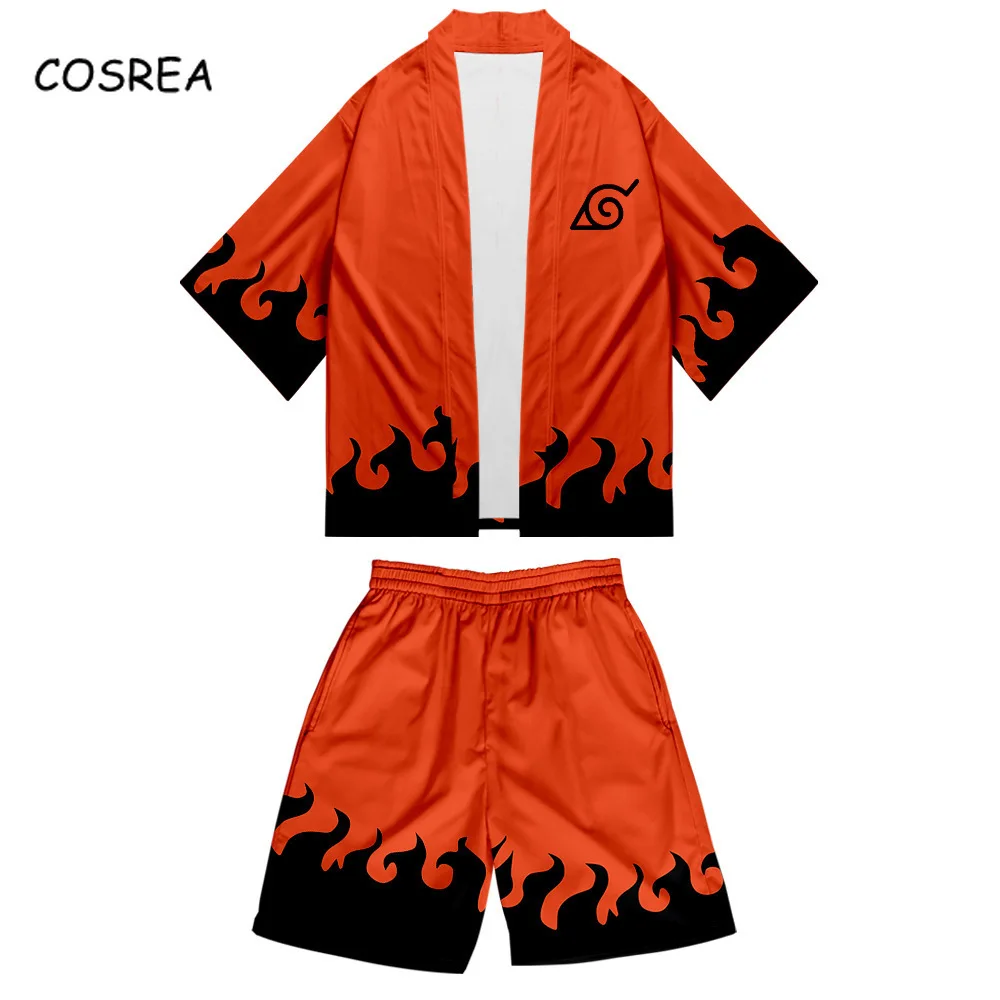 Костюм для косплея Cosrea кимоно Узумаки Акацуки Харуно Сакура спортивный костюм