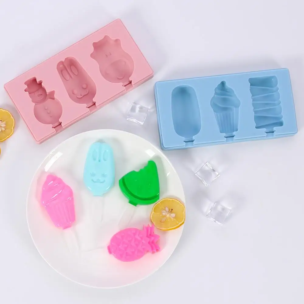 Форма для мороженого силиконовая форма пищевой арбуз снеговик ананасовая чашка