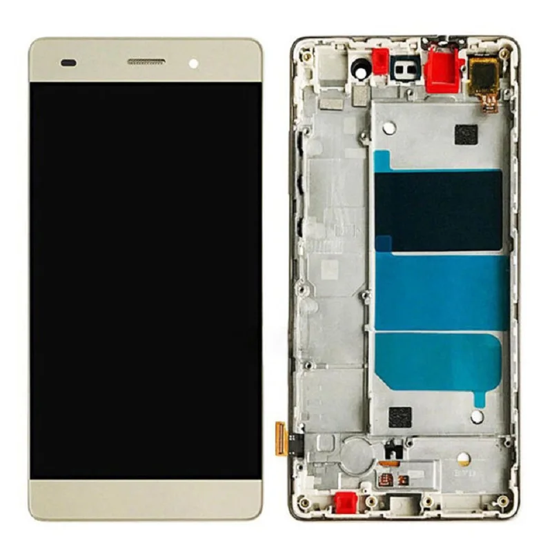100% тестовый ЖК-экран с рамкой для Huawei P8 Lite ЖК-дисплей дигитайзером сенсорная