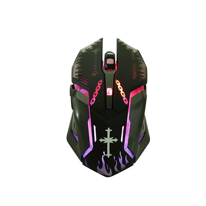 

Overwatch D.Va Rechargeable Wireless Mouse Optical Engine Mute Variable Light with Multiple Colors HM-02