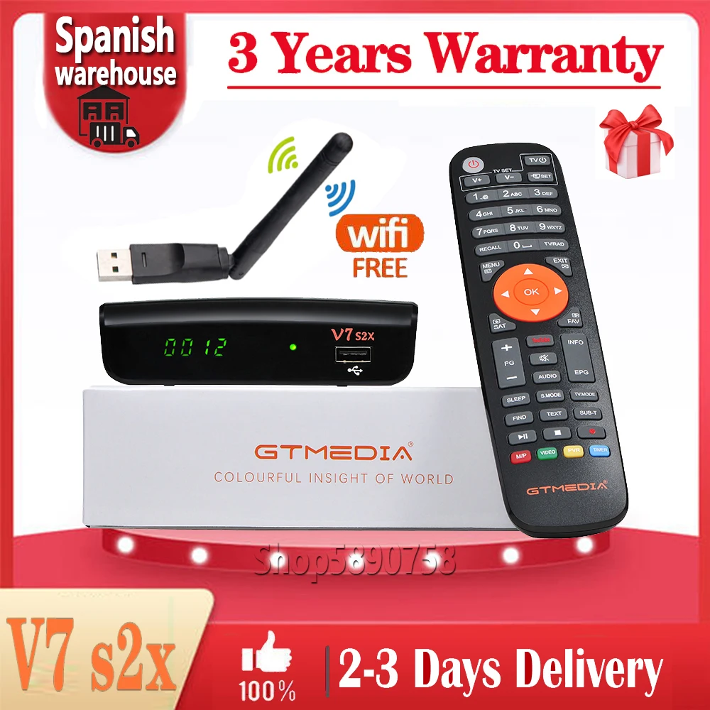 Новый DVB S2 Gtmedia V7 s2x V8X V8 HONOR NOVA цифра спутниковый телевизионный ресивер Встроенный