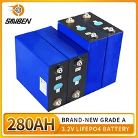 3 2v 280k lifepo4 battery 16pcs new class a suitable for motorhomes electric cars solar energy saving systems diy 12v tax fre