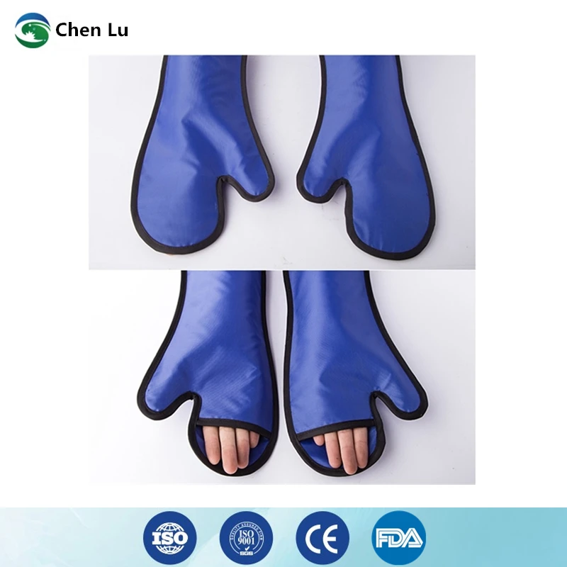 

Direct sales Pet hospital medical uses of ionizing radiation protection 0.35mmpb veterinary gloves x-ray protective mittens
