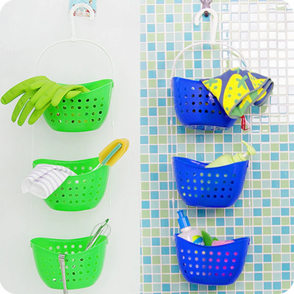 3-уровневая душевая тележка для ванной подвесная корзина кухни органайзер