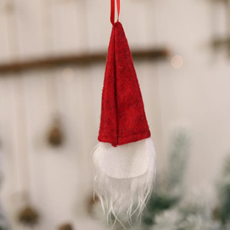Рождественский Безликий Санта Рождественская елка висит креативный подарок