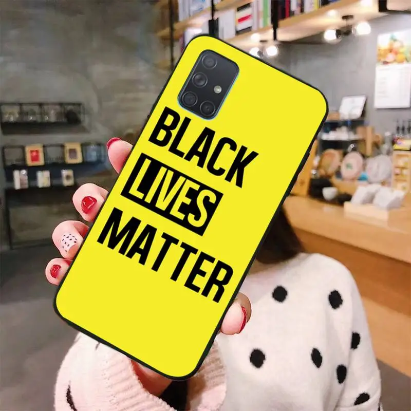 

Dabieshu Black Lives Matter BLM Soft Phone Cover For Samsung Galaxy A21S A01 A11 A31 A81 A10 A20 A30 A40 A50 A70 A80 A71 A51