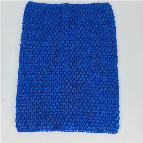 Royal blue 24X32 см пачка крючком топы грудь обёрточная труба DIY Тюль катушка одежда швейная трикотажная ткань подарки на день рождения Тюлевая юбка аксессуары - Цвет: Royal blue