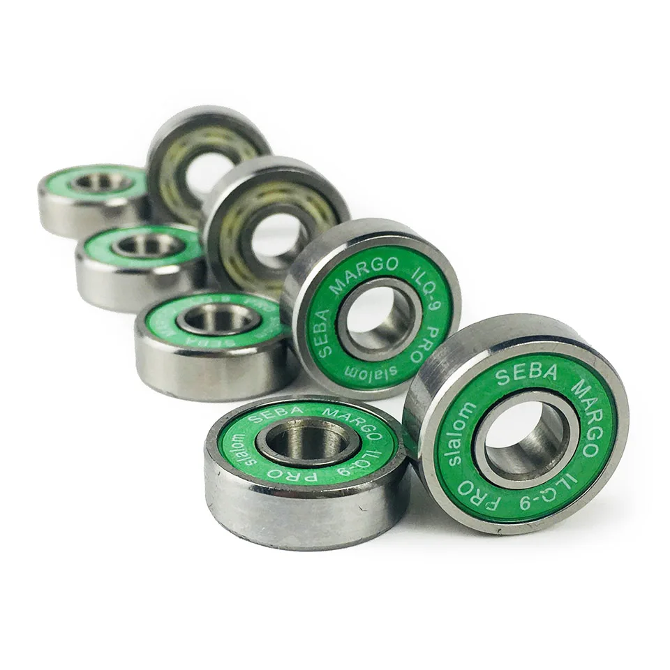 16 шт. высокоусиленные стальные подшипники для роликовых коньков|skate bearings|ilq-9