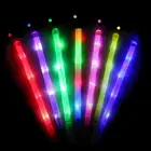 Разноцветные пластиковые палочки с подсветкой, декоративная мигающая палочка для праздника, ралли, концервечерние, светящаяся палочка, подарок