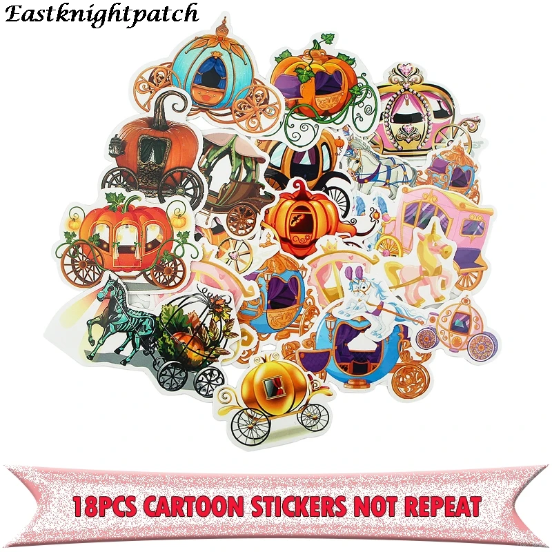 

Поддерживает хранение 20 E2799 18 шт. с изображениями мультипликационных персонажей Pumpkin Car Стикеры для DIY альбом для скрапбукинга для автомобил...