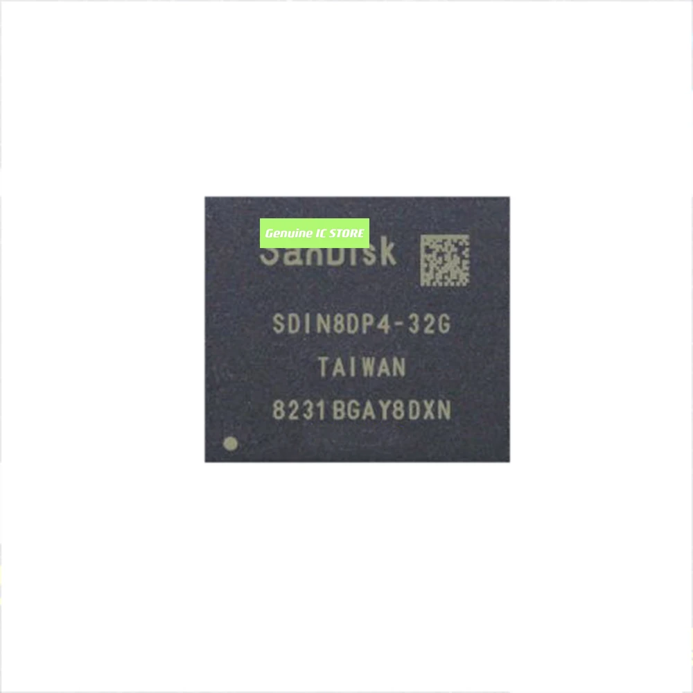 

SDIN8DP4-32G BGA153 EMMC 4.5 32GB New Original