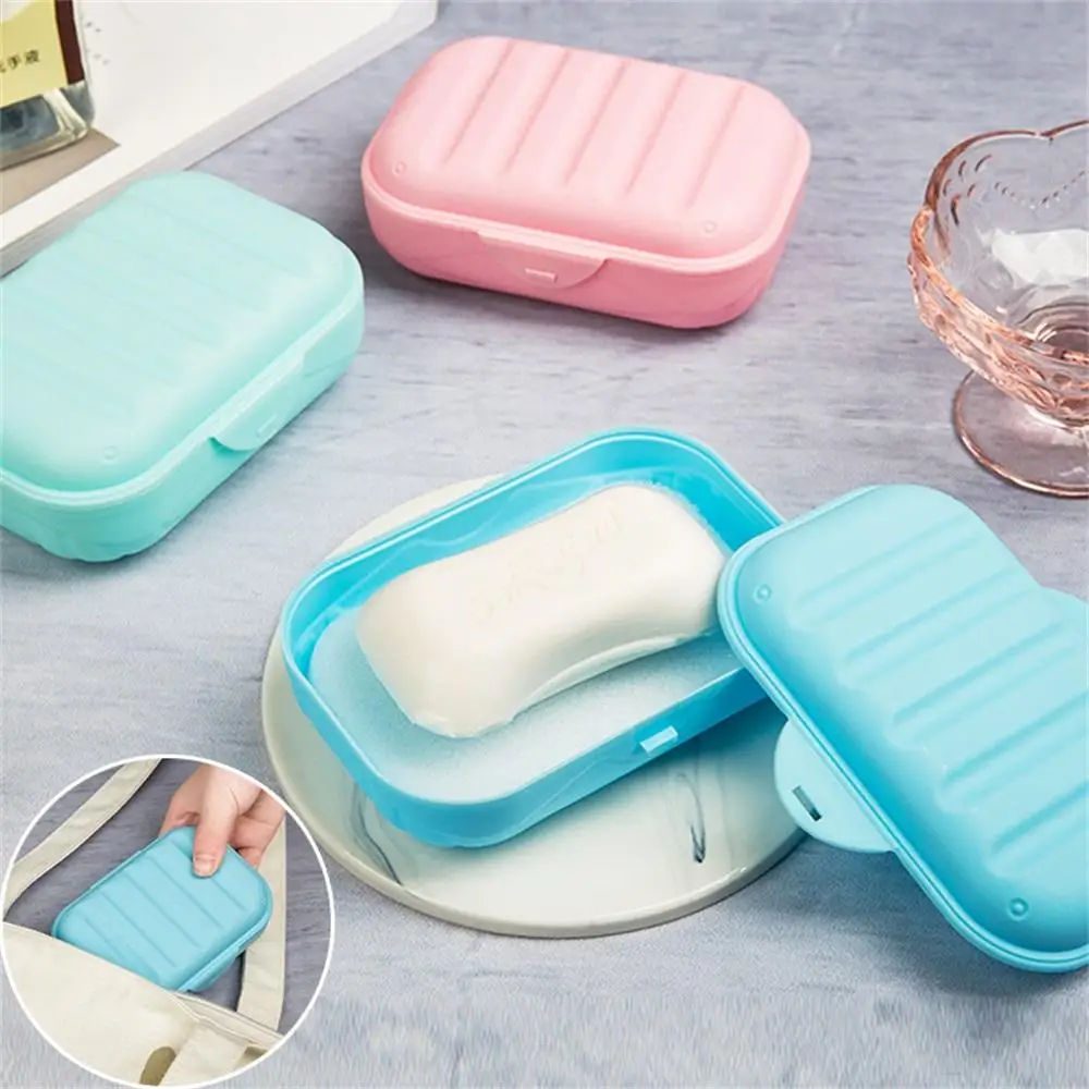 

3 Colors Leaf Shape Soap Holder Non Slip Soap Box Toilet Shower Tray Draining Rack Bathroom Gadgets Soap Dish Soap Tray Holder