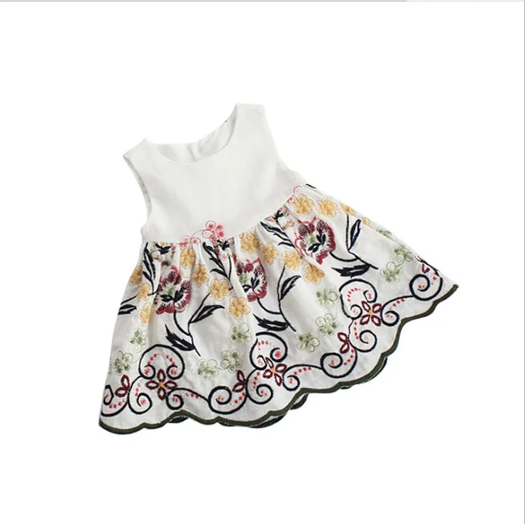 

Chantalbaby Babies' children's dress 1-3 years old denim girl's princess cloth