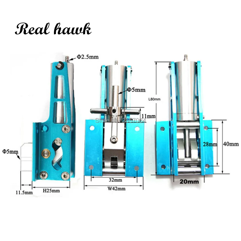 1 комплект Пневматическое сиденье для посадки (D5.0) из двух предметов запчасти