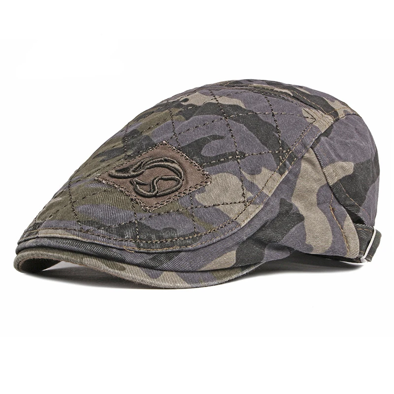 Новинка 2021 женский и мужской зимний теплый берет британская винтажная Кепка