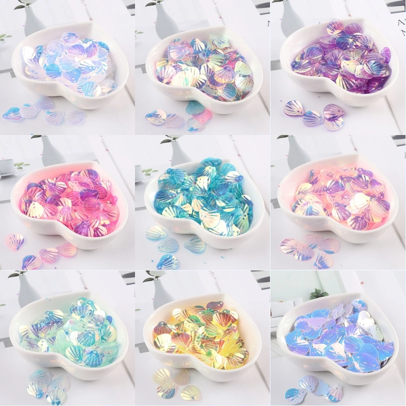 Новое поступление 13 мм морская раковина искусственная прозрачная кристальная