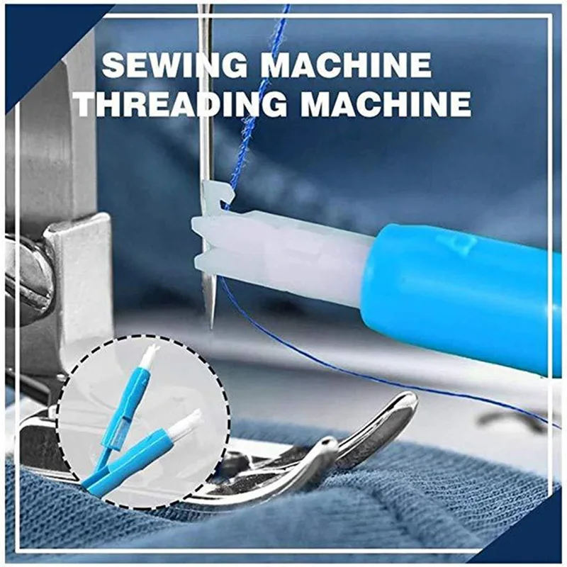 

3Pcs/Set Machine Inserter Threading Quilting Tools Cross Stitch DIY Automatic Needle Threader Hoop Sewing Supplies Accessories
