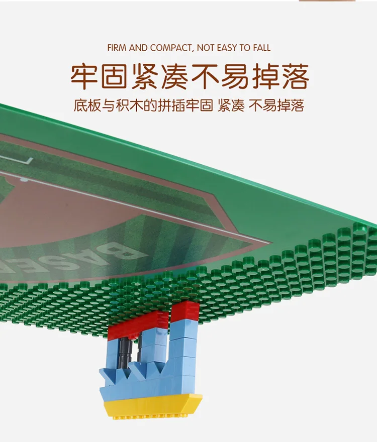 32*32 Dots Classic Blocks Baseplate City Road Street Base Plates DIY Basketball Board Building Construction Toys | Игрушки и хобби