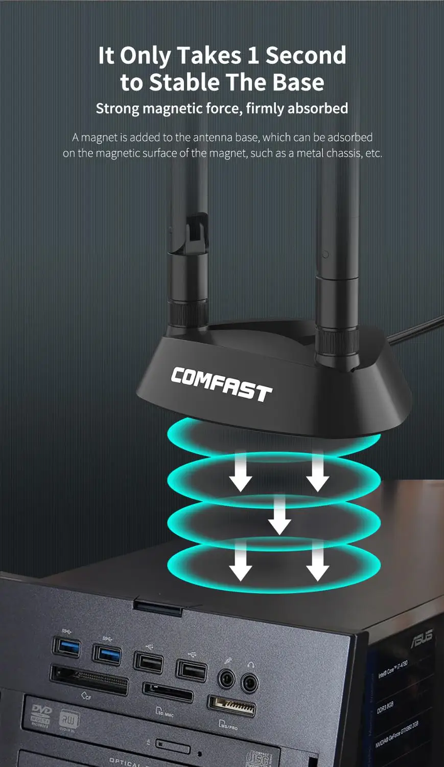 2 4G + 5G антенны 12 дБи беспроводной RP-SMA коннектор wifi антенный усилитель с высоким