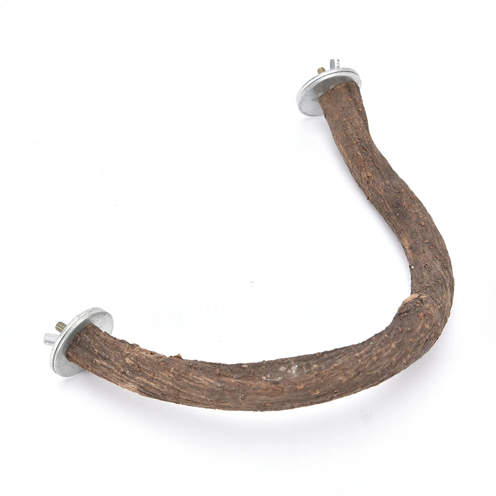 1 шт. деревянная вилка Parrot Raw для домашних животных ветка дерева стойка попугаев