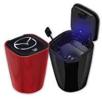 for mazda 2 3 6 mx 5 mx 30 cx 3 cx 8 cx 9 car ashtray flame retardant portable led light car bling accessories suitable