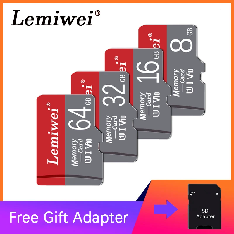 Лидер продаж карта памяти Micro SD 128 Гб 64 ГБ высокоскоростная 32 флеш карты TF 16 8 microSD 256