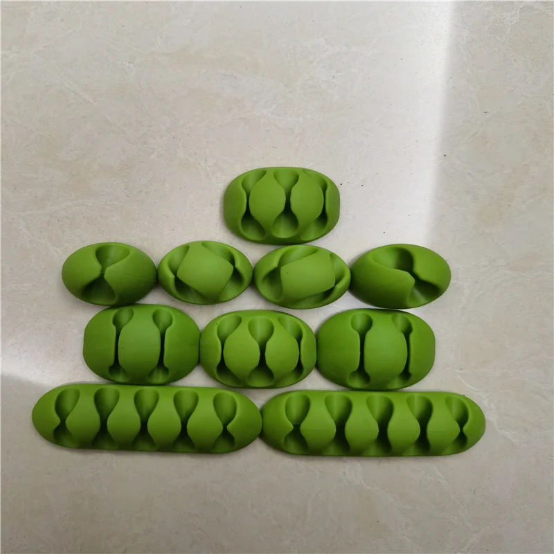 10 шт./компл. многофункциональные зажимы для кабелей с одинарным и двойным