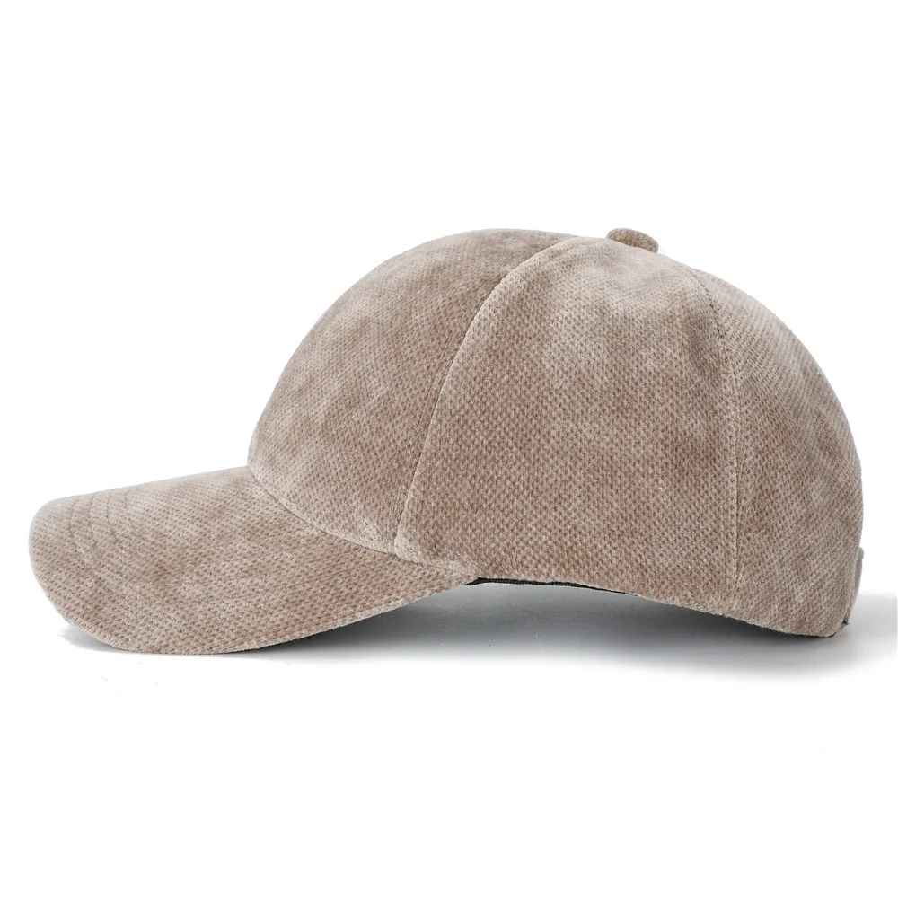 Women's Winter Warm Wool Woolen Tweed Peaked Baseball Cap Hat Visor Hat Adjustable