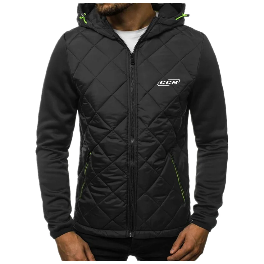 

2021 Autumn Winter CCM Printed Mens Top Thick Hoodie Jacket Printed Punk Clothing Fashion Casual Zipper Sweatshirt Jacket Runner